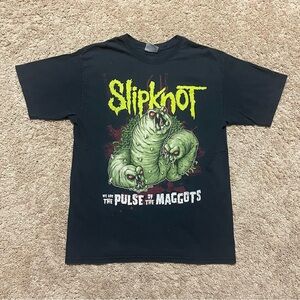 Hanes Black Slipknot T-Shirt